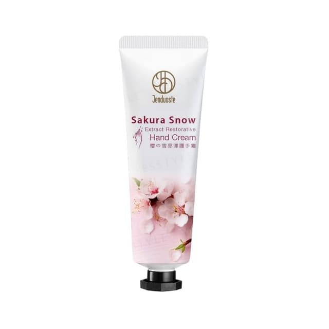 Jenduoste Sakura Snow Extract Restorative Hand Cream