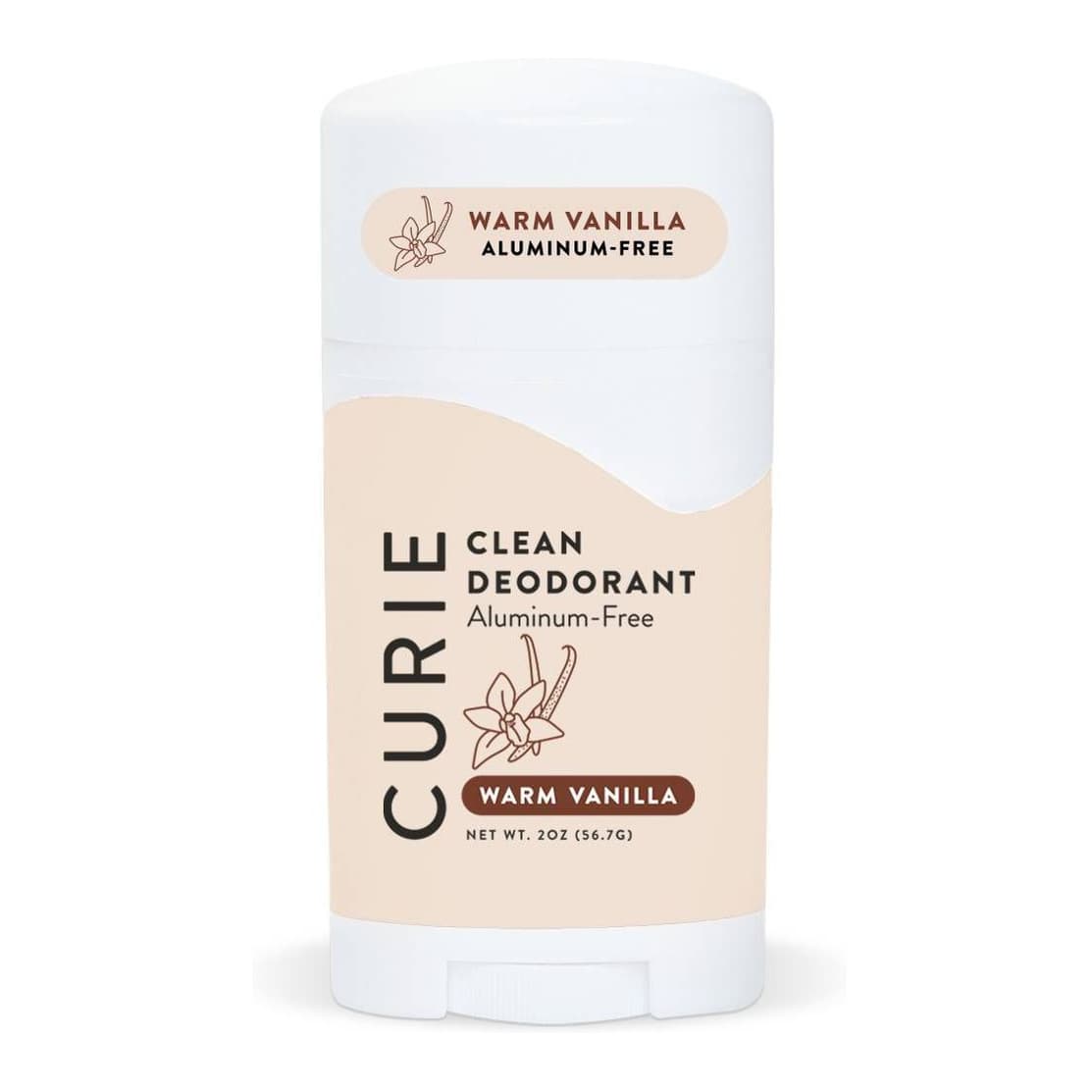 Aluminum Free Deodorant Stick - Warm Vanilla