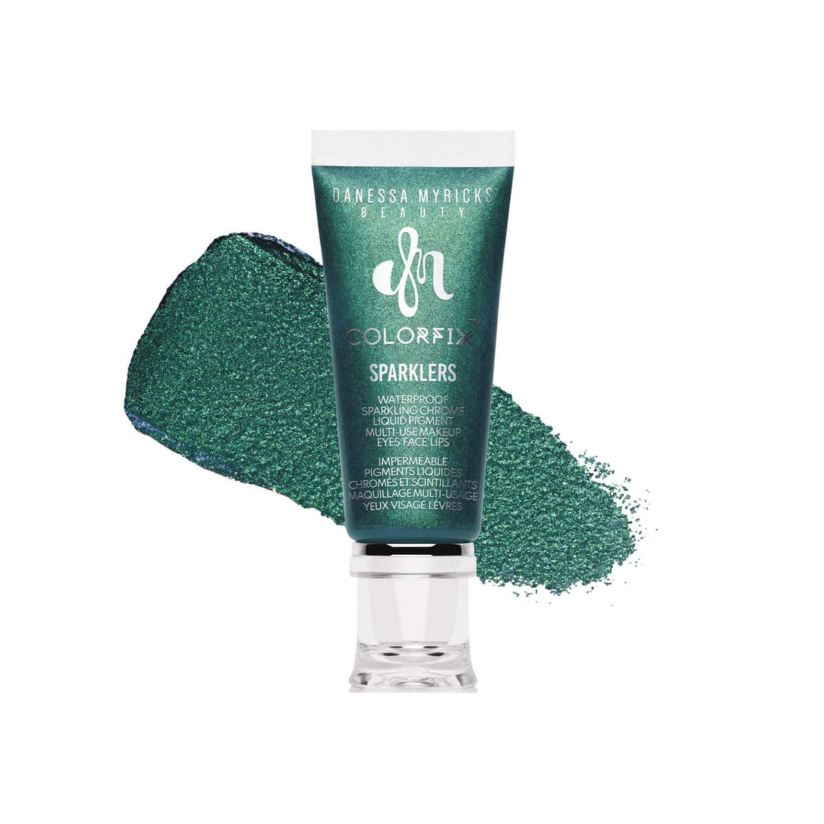 Colorfix - Multi-Use Eye, Cheek & Lip Waterproof Liquid Pigment, Evergreen