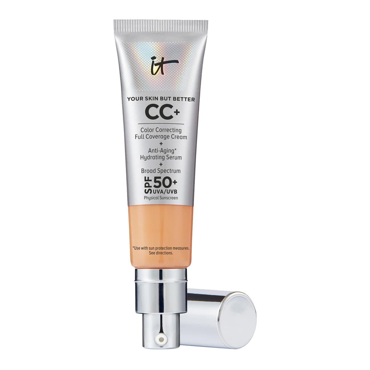 CC+ Cream Full Coverage Color Correcting Foundation with SPF 50+, Neutral Tan