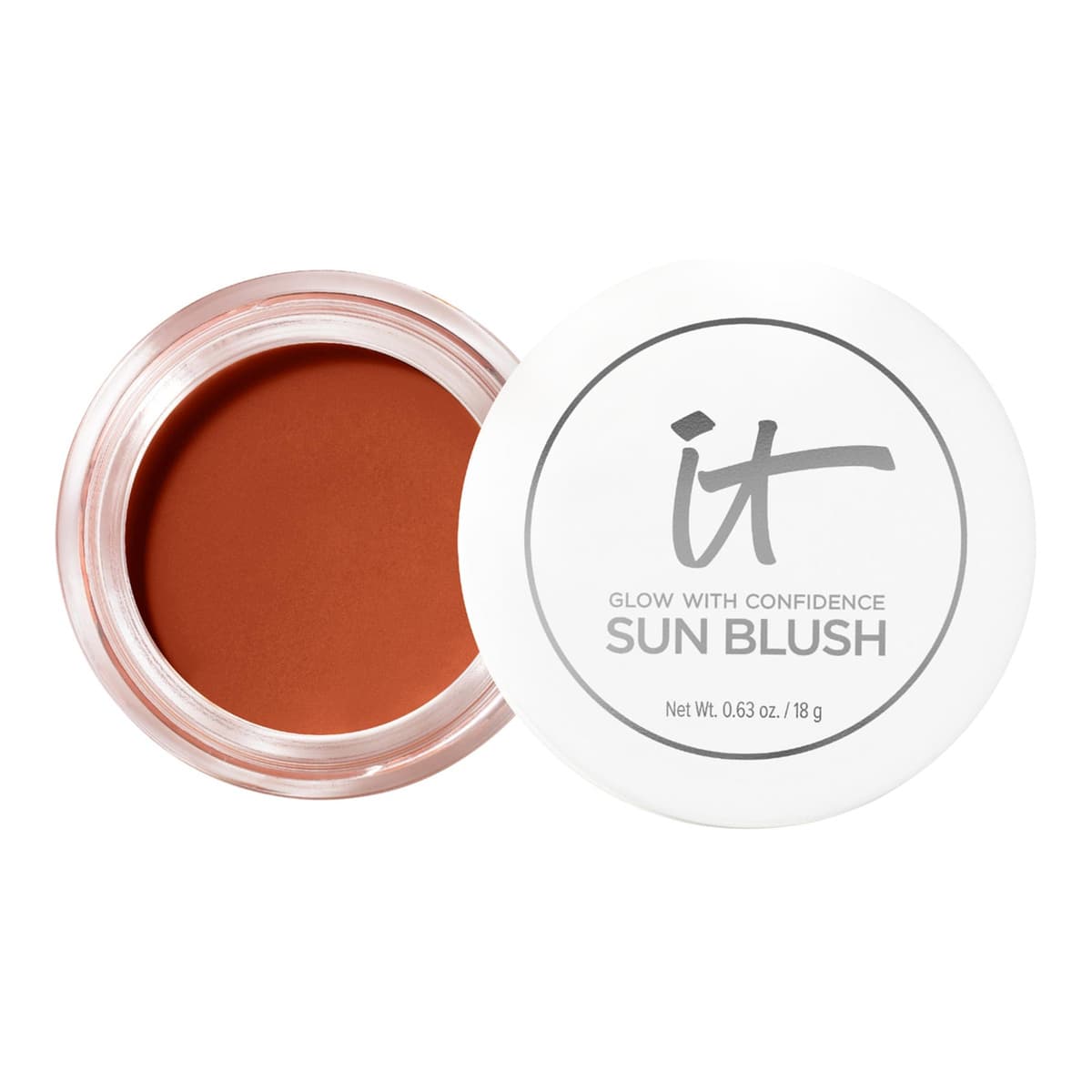 Glow with Confidence Sun Cream Blush with Hyaluronic Acid, Sunray 40