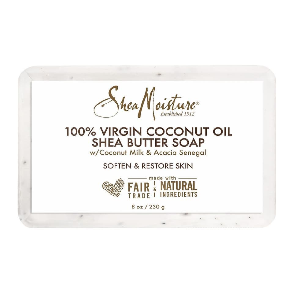 100% Virgin Coconut Oil Shea Butter Bar Soap