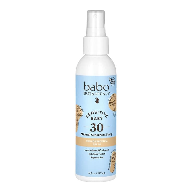 Sensitive Baby, Mineral Sunscreen Spray, SPF 30