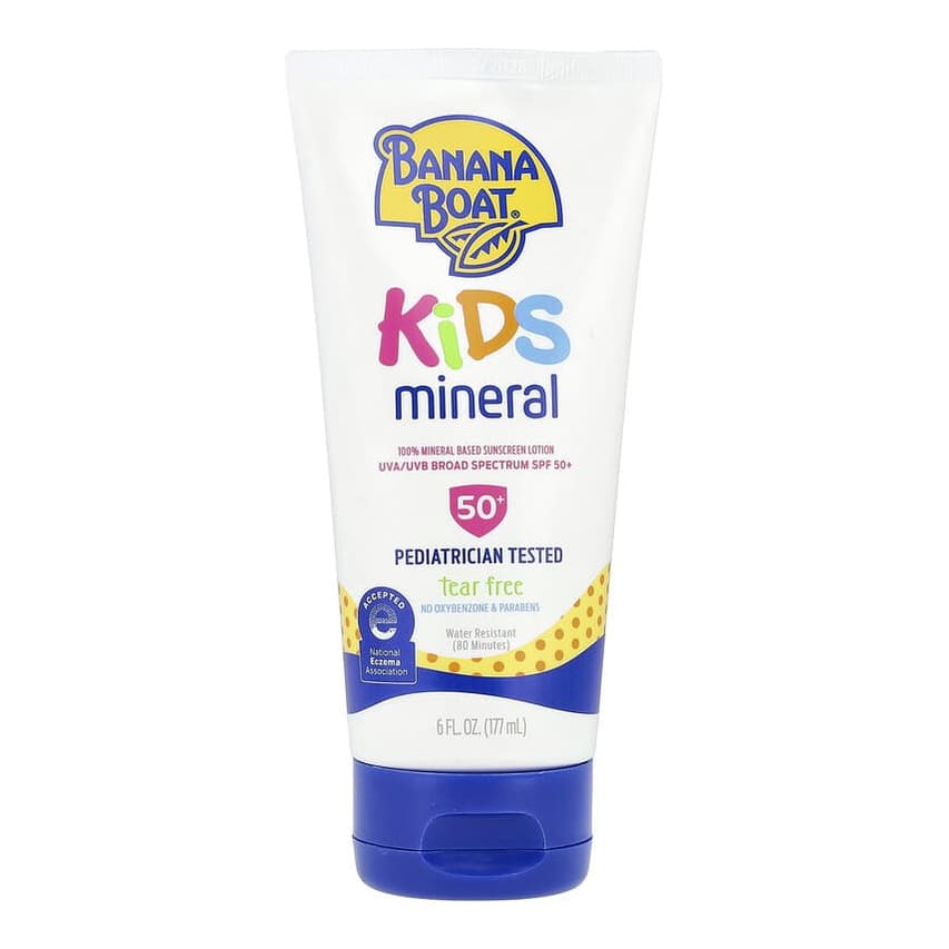 Kids Mineral Based Sunscreen Lotion, SPF 50+