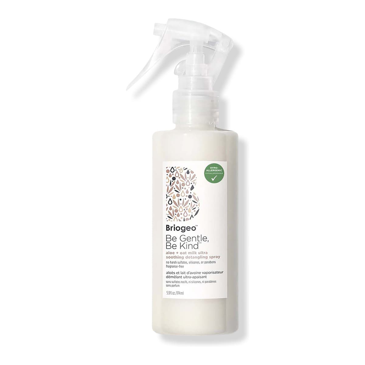 Be Gentle, Be Kind Aloe + Oat Milk Ultra Soothing Fragrance-Free Hypoallergenic Detangler