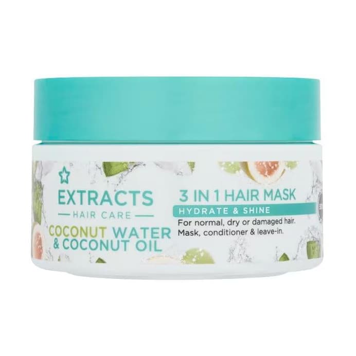 Superdrug Hydrate & Shine Hair Mask with Coconut Water