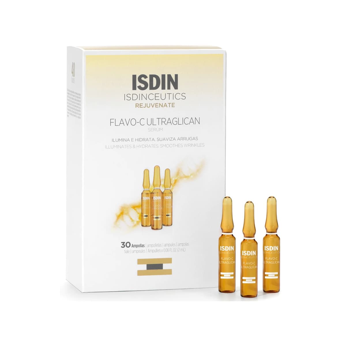 Isdinceutics Flavo-C Ultraglican Serum Ampoules