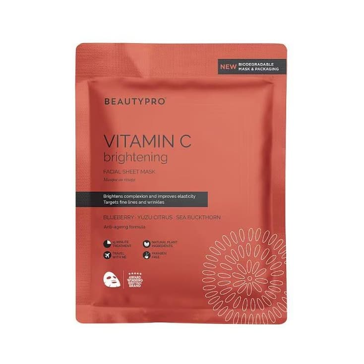 Beautypro Vitamin C Brightening Sheet Mask