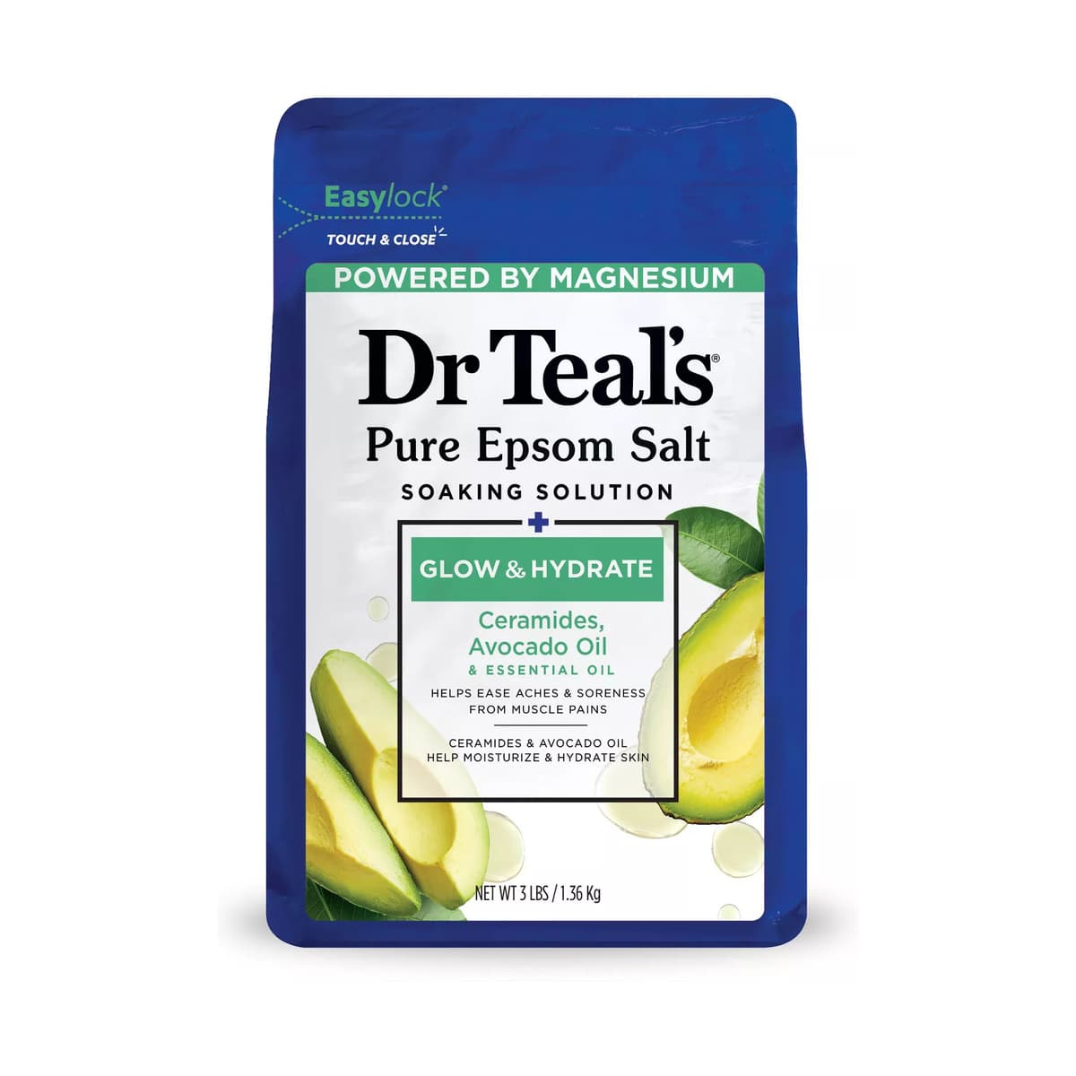 Glow & Hydrate & Essential Oils Pure Epsom Salt Soaking Solution