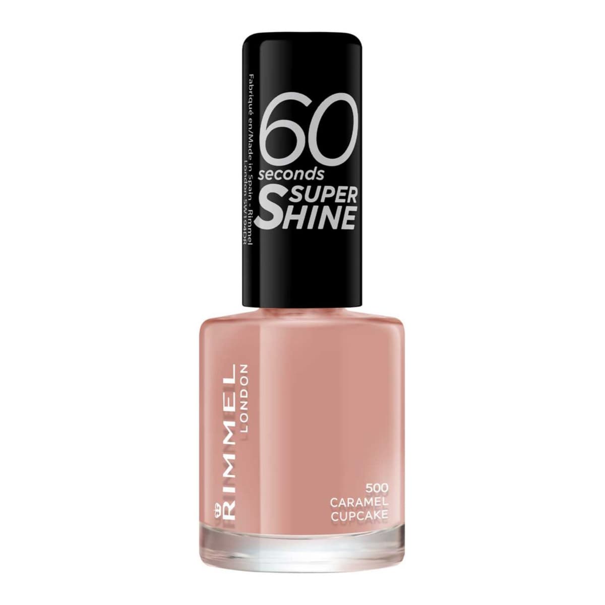 60 Seconds Super Shine Nail Polish 500 Caramel Cupcake