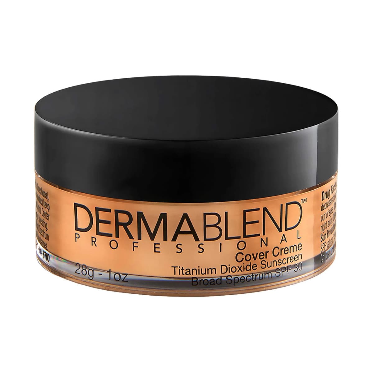 Cover Creme Full Coverage Foundation with SPF 30, #40 Warm - Caramel Beige