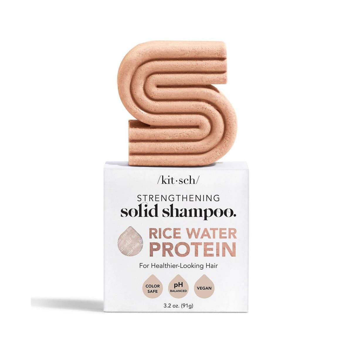Rice Water Protein Solid Shampoo Bar