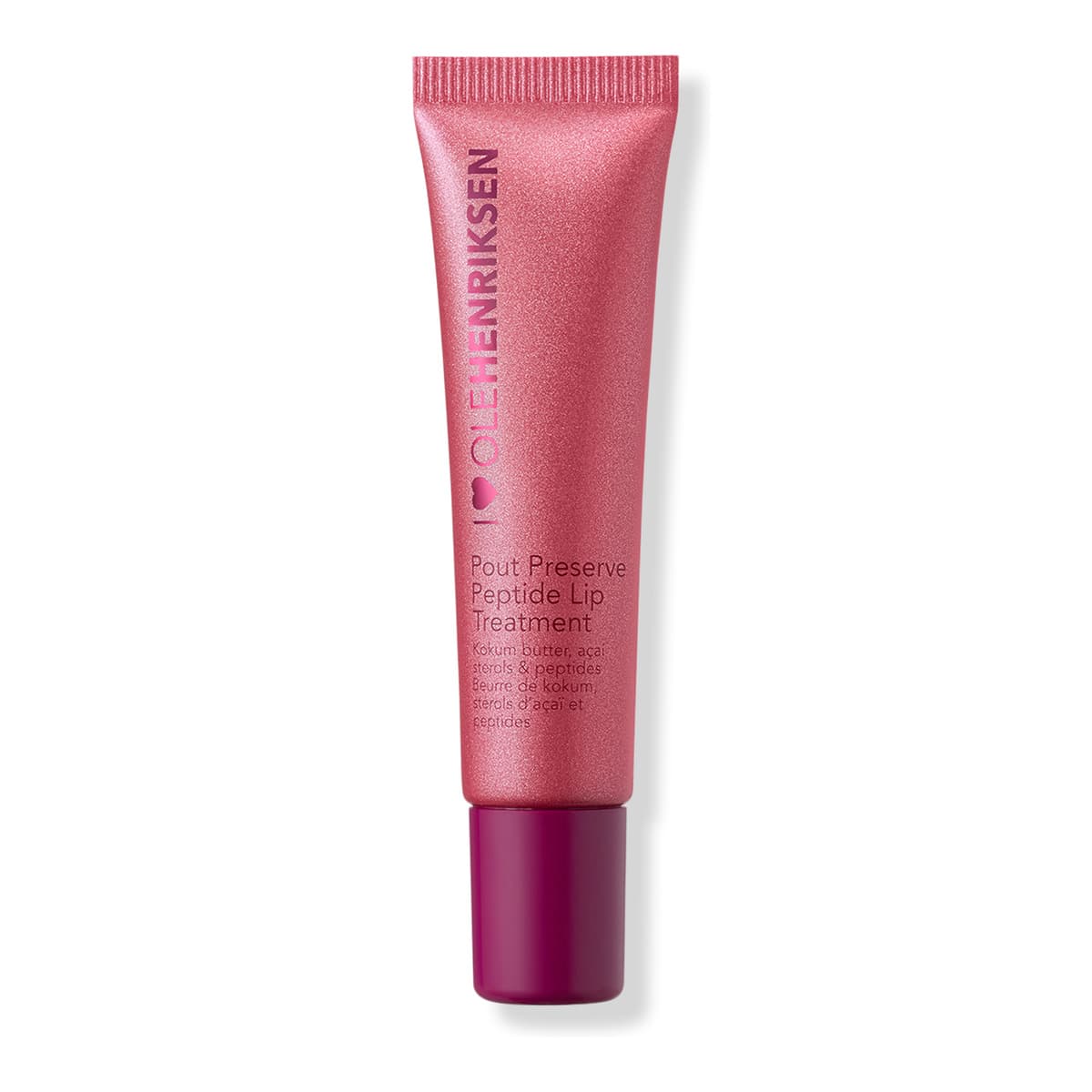 Pout Preserve Hydrating Peptide Lip Treatment, Lingonberry Jam Glimmer