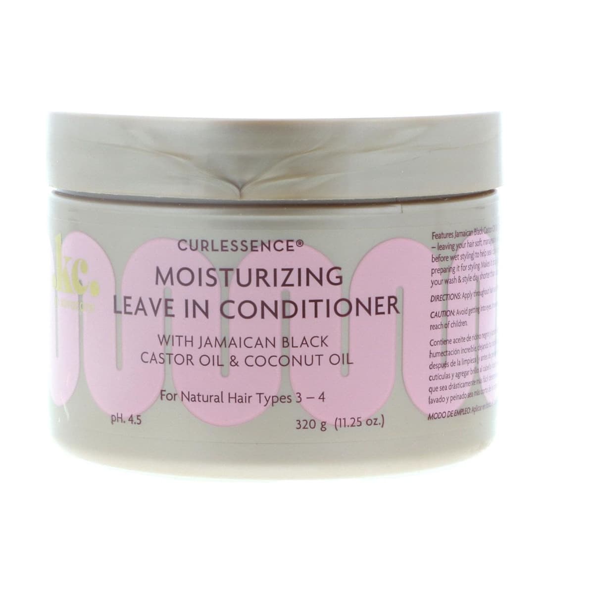 KeraCare Curlessence Moisturizing Leave-In Conditioner w/ Jamaican Castor Oil & Coconut Oil