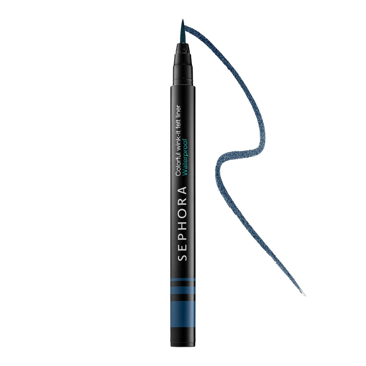 Sephora Colorful® Wink-It Felt Tip Liquid Waterproof Eyeliner, #04 Midnight Navy