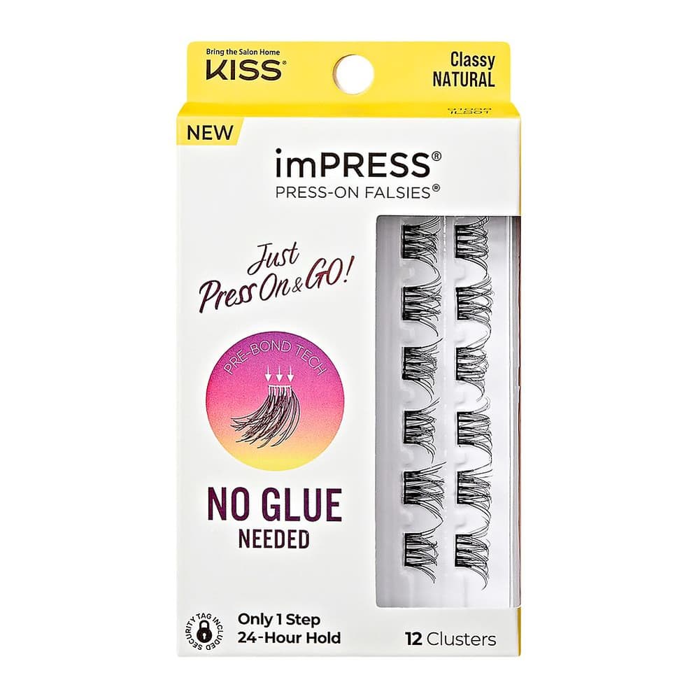 Falsies Self Adhesive Eyelashes Minipack, Natural, Classy, Lash Clusters
