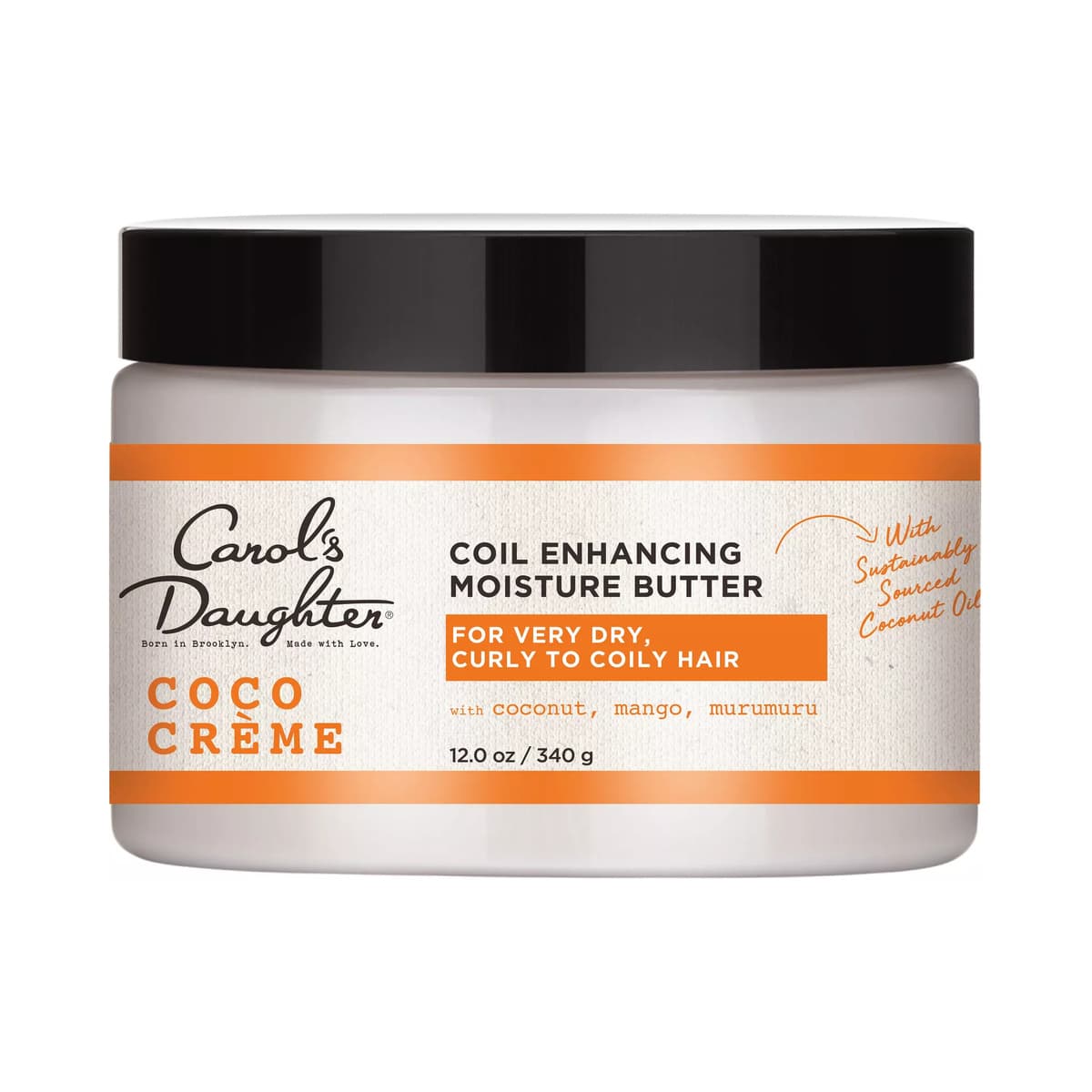 Coco Crème Curl Enhancing Moisture Butter with Coconut Oil for Very Dry Hair