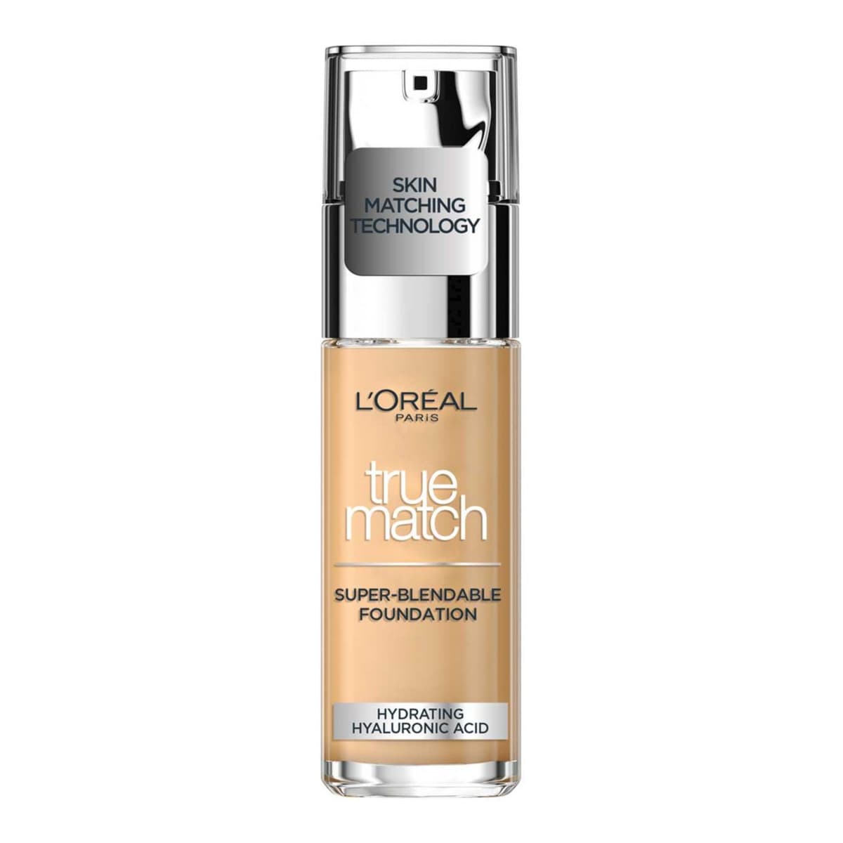 L'Oréal Paris True Match Liquid Foundation with Hyaluronic Acid and SPF, 2N