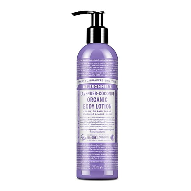 Dr Bronner Organic Lavender Coconut Lotion