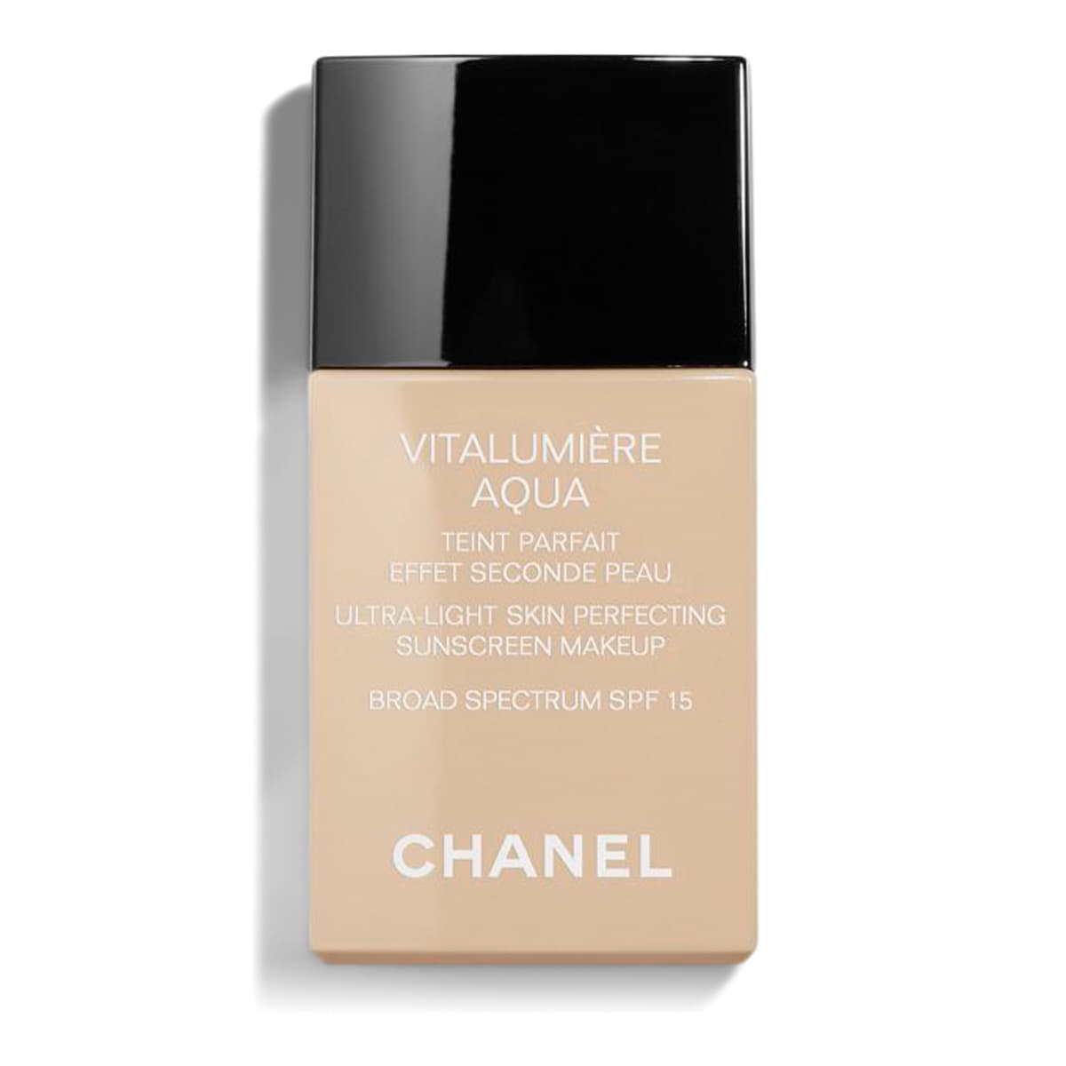 VITALUMIÈRE AQUA Ultra-Light Skin Perfecting Sunscreen Makeup Broad Spectrum SPF 15, #60
