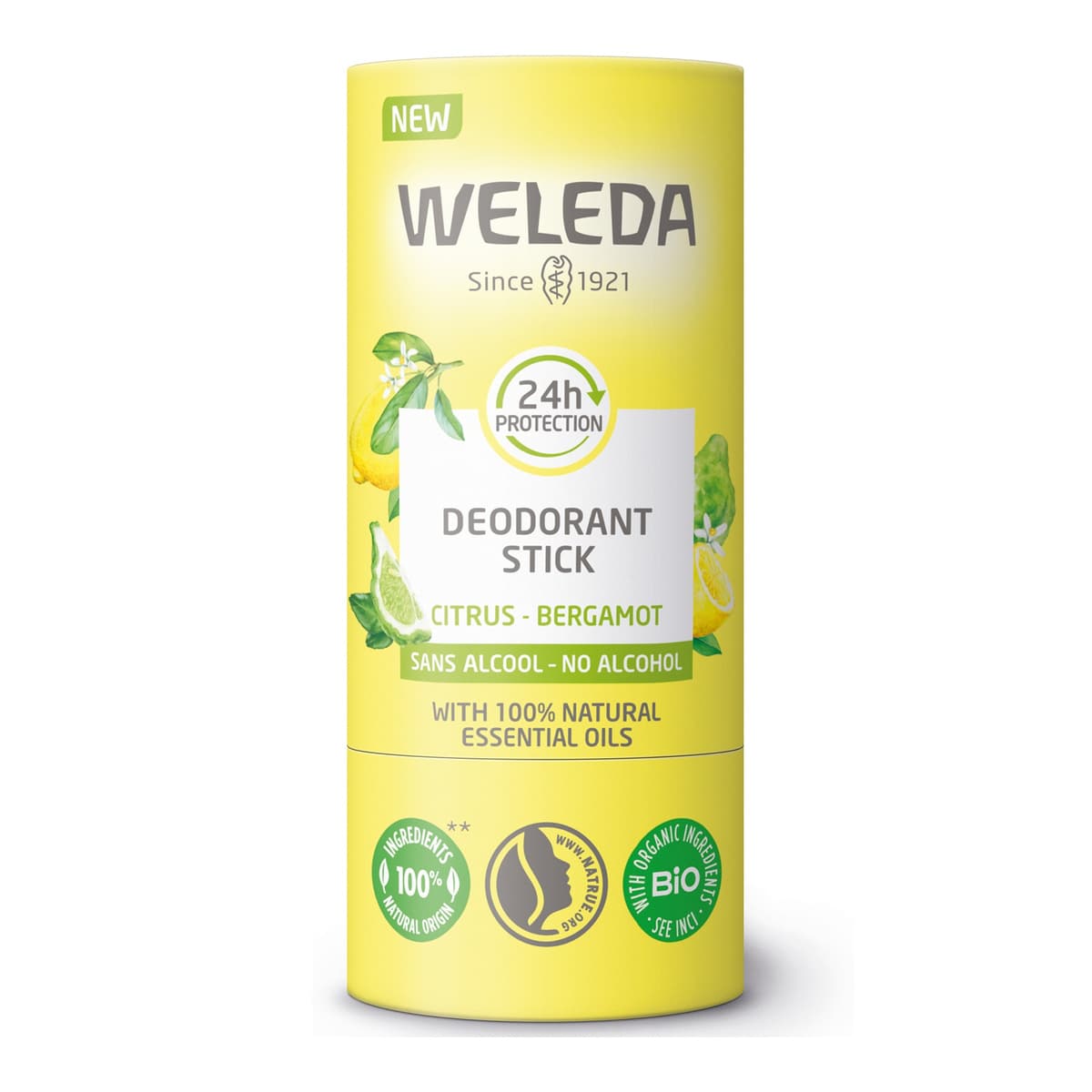 Deodorant Stick Citrus and Bergamot
