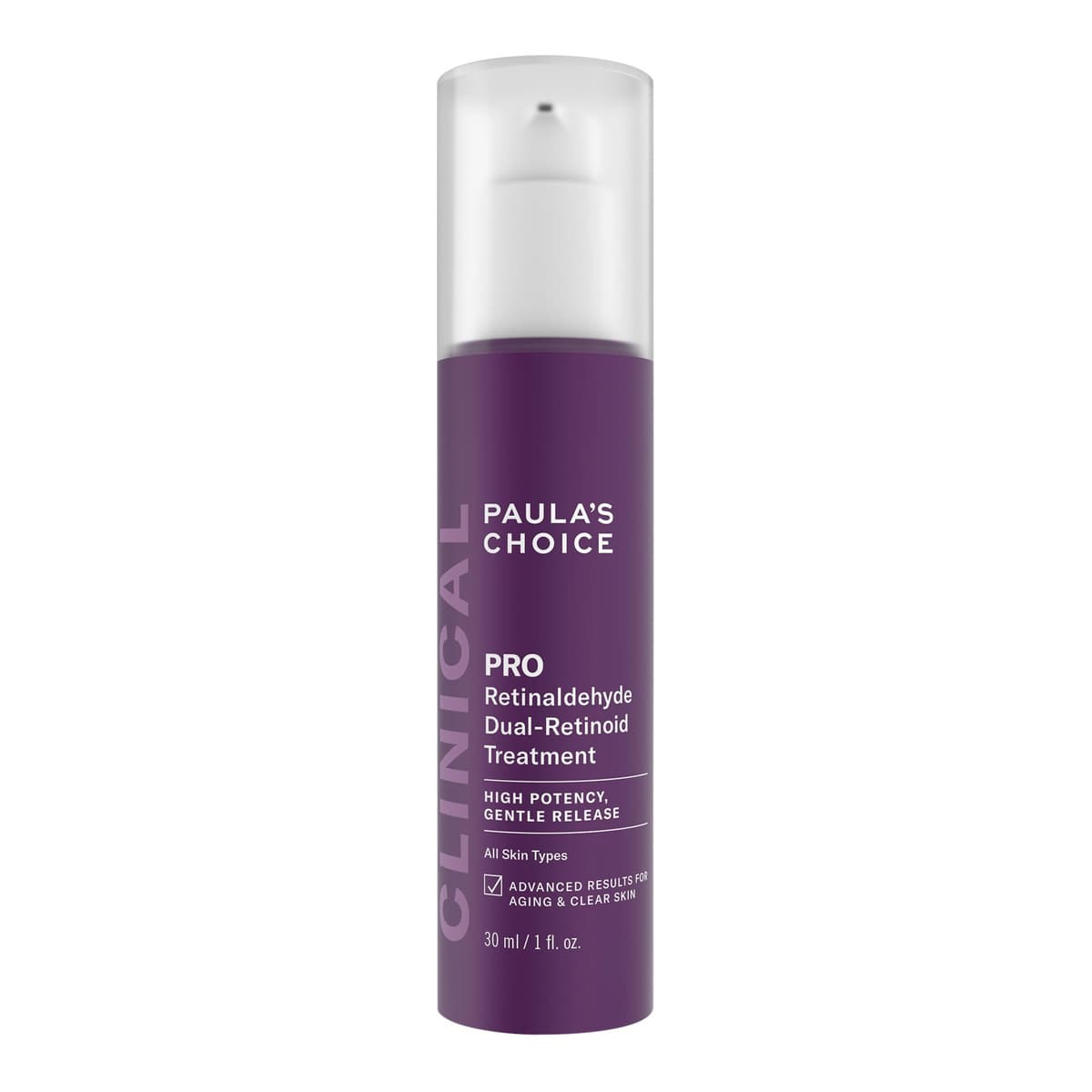 Clinical PRO Retinaldehyde Dual-Retinoid Treatment for Clear, Luminous Skin