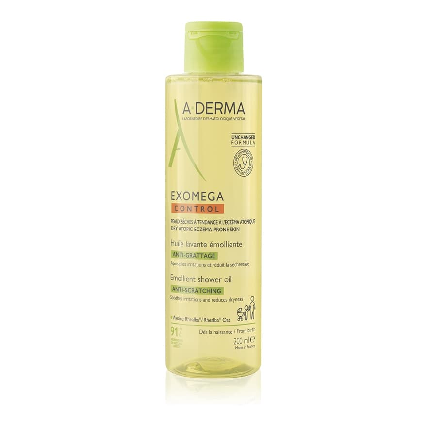 Exomega Control Emollient Shower Oil