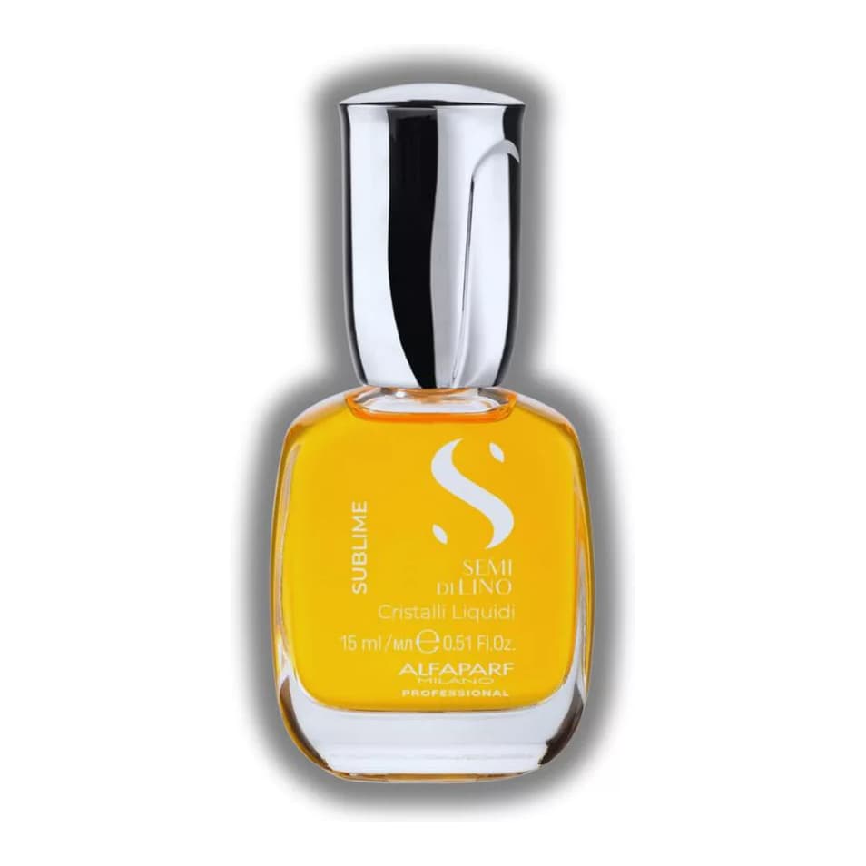 Semi di Lino Sublime CRISTALLI LIQUIDI Hair Oil Serum (THE ORIGINAL) Thermal Protection & Anti Frizz Crystal Liquid