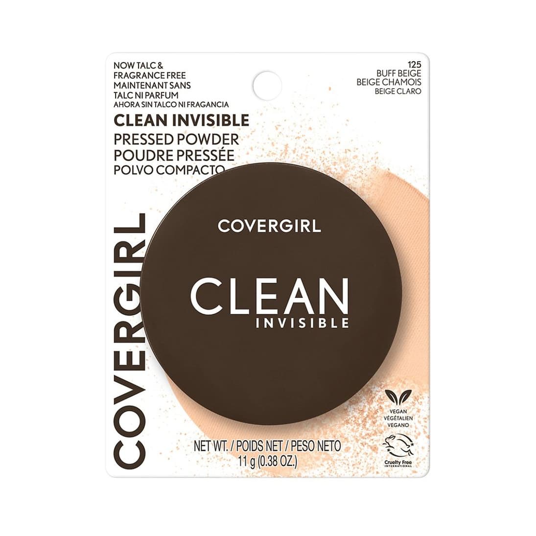 Invisible Pressed Powder, Buff Beige