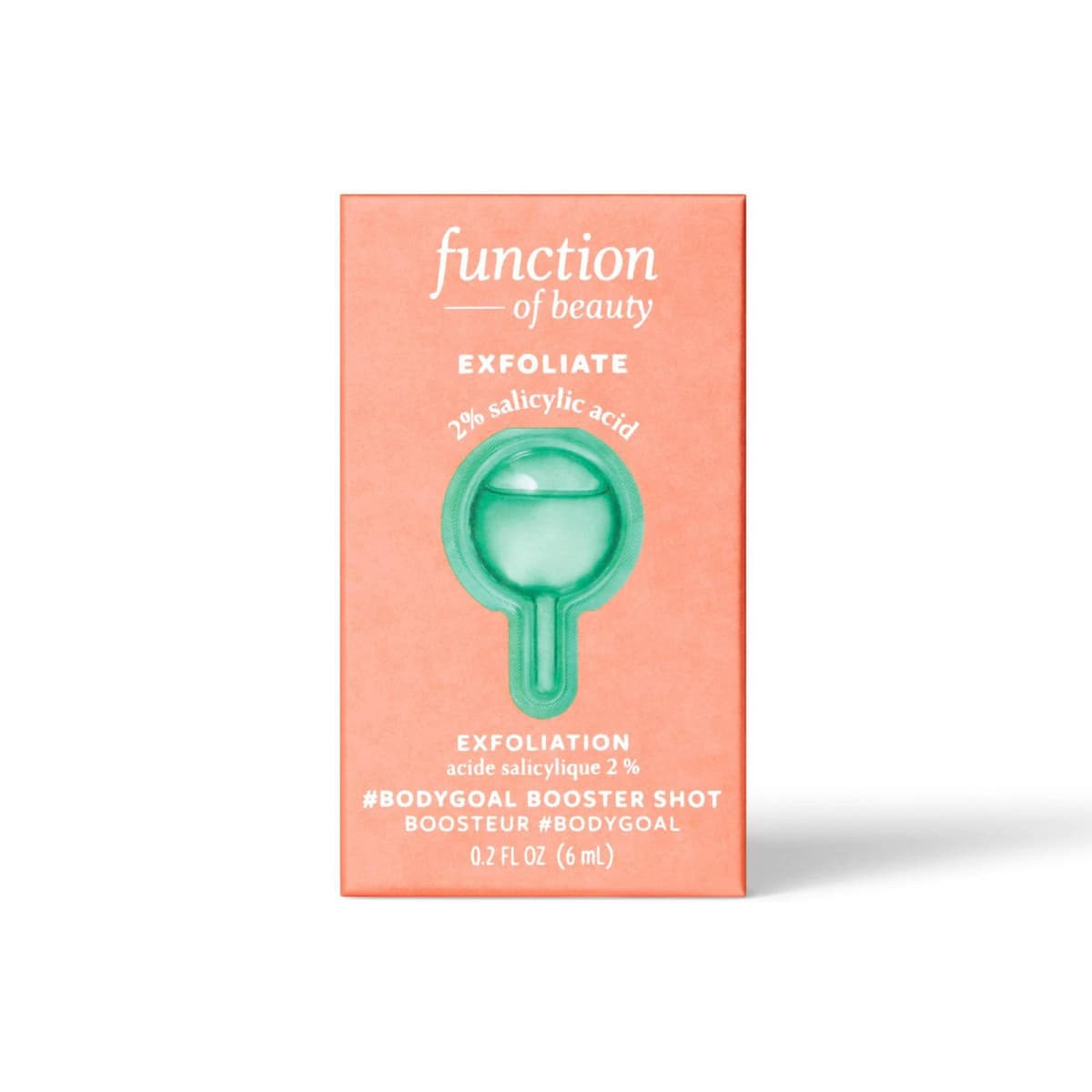 Exfoliate Bodygoal Booster Shot with 2% Salicylic Acid