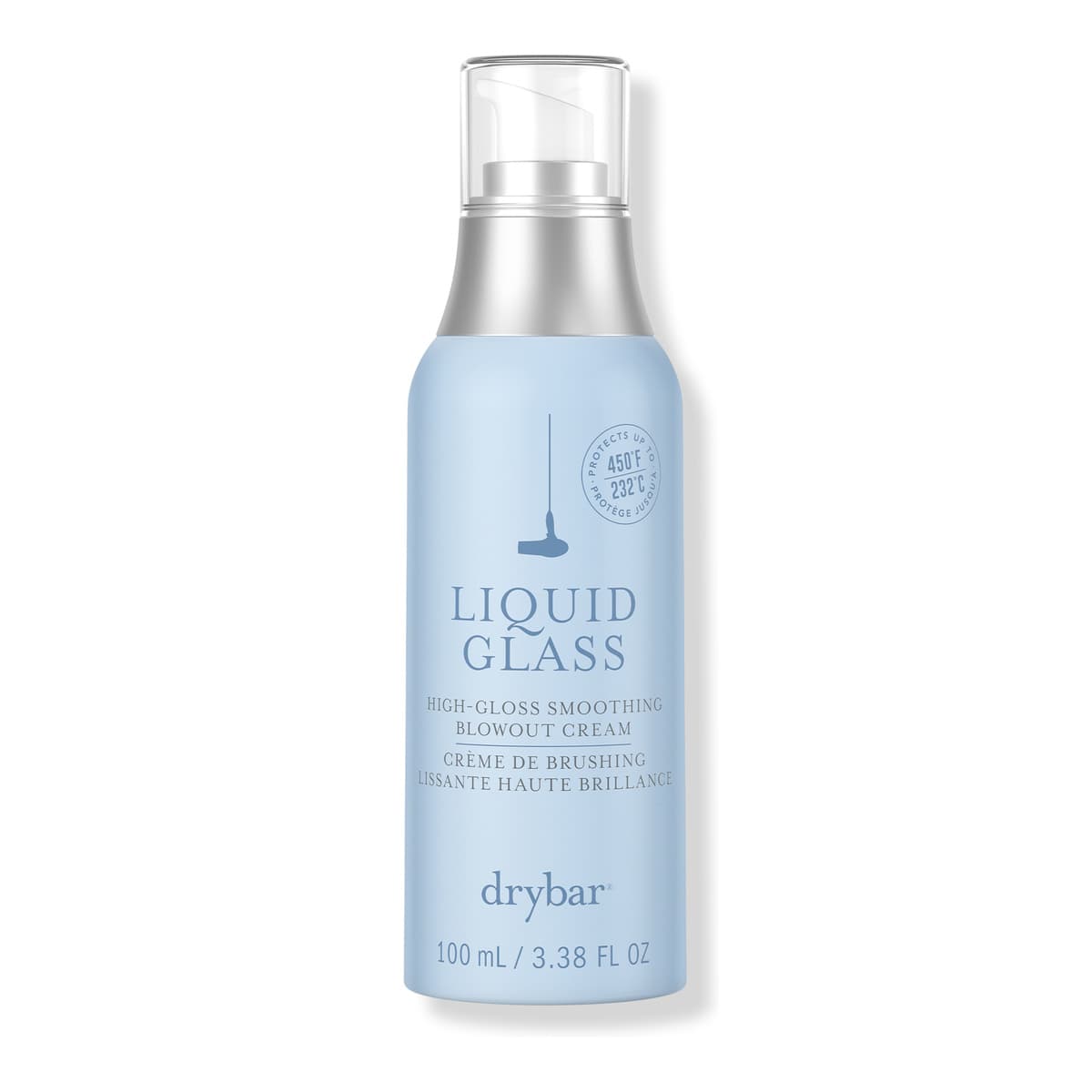 Liquid Glass High-Gloss Smoothing Blowout Cream