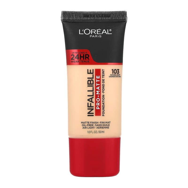 Infallible, Pro-Matte Foundation, #103 Natural Buff