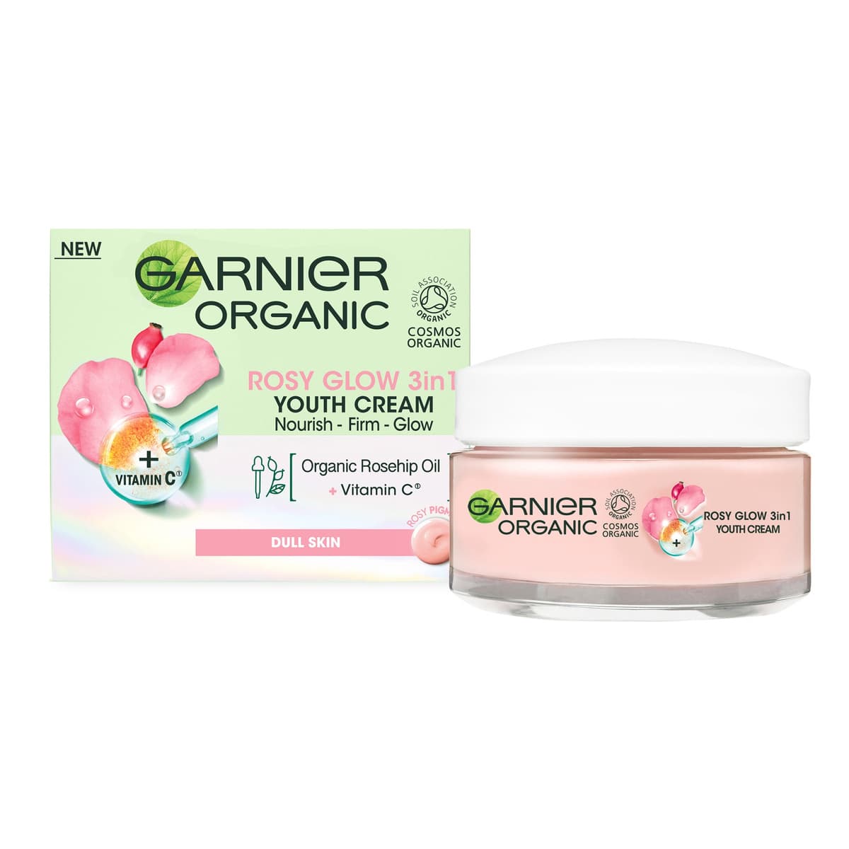 Organic Rosy Glow 3-in-1 Youth Cream
