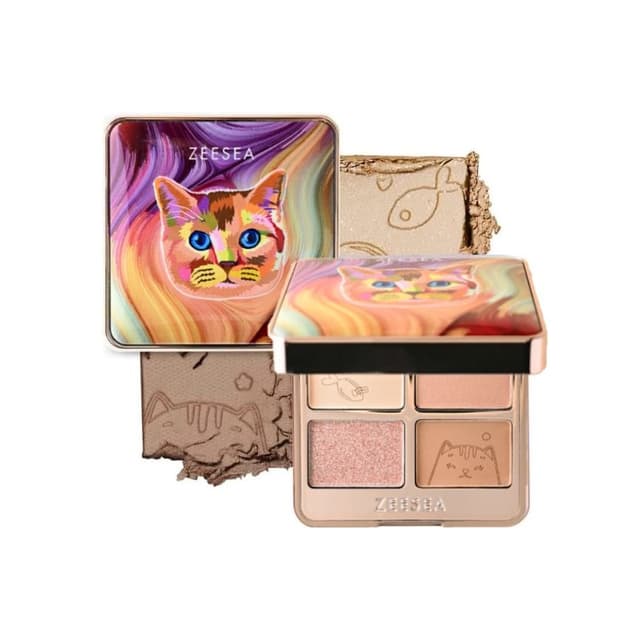 COLORFUL ANIMAL FOUR-COLOR EYESHADOW X01