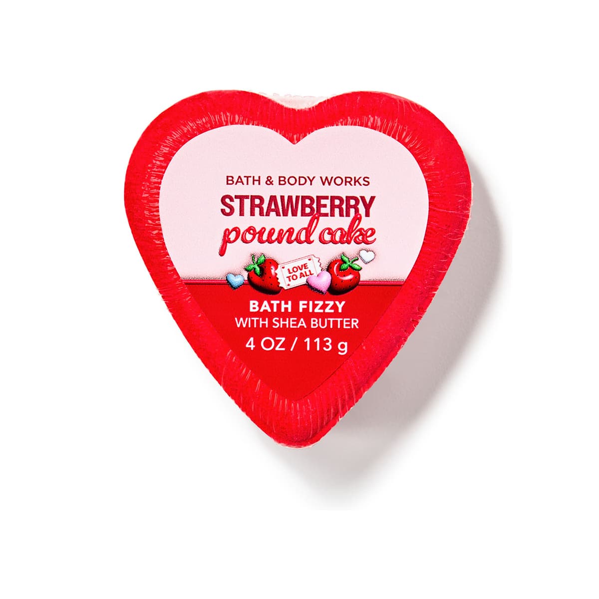 Strawberry Pound Cake, Bath Fizzy
