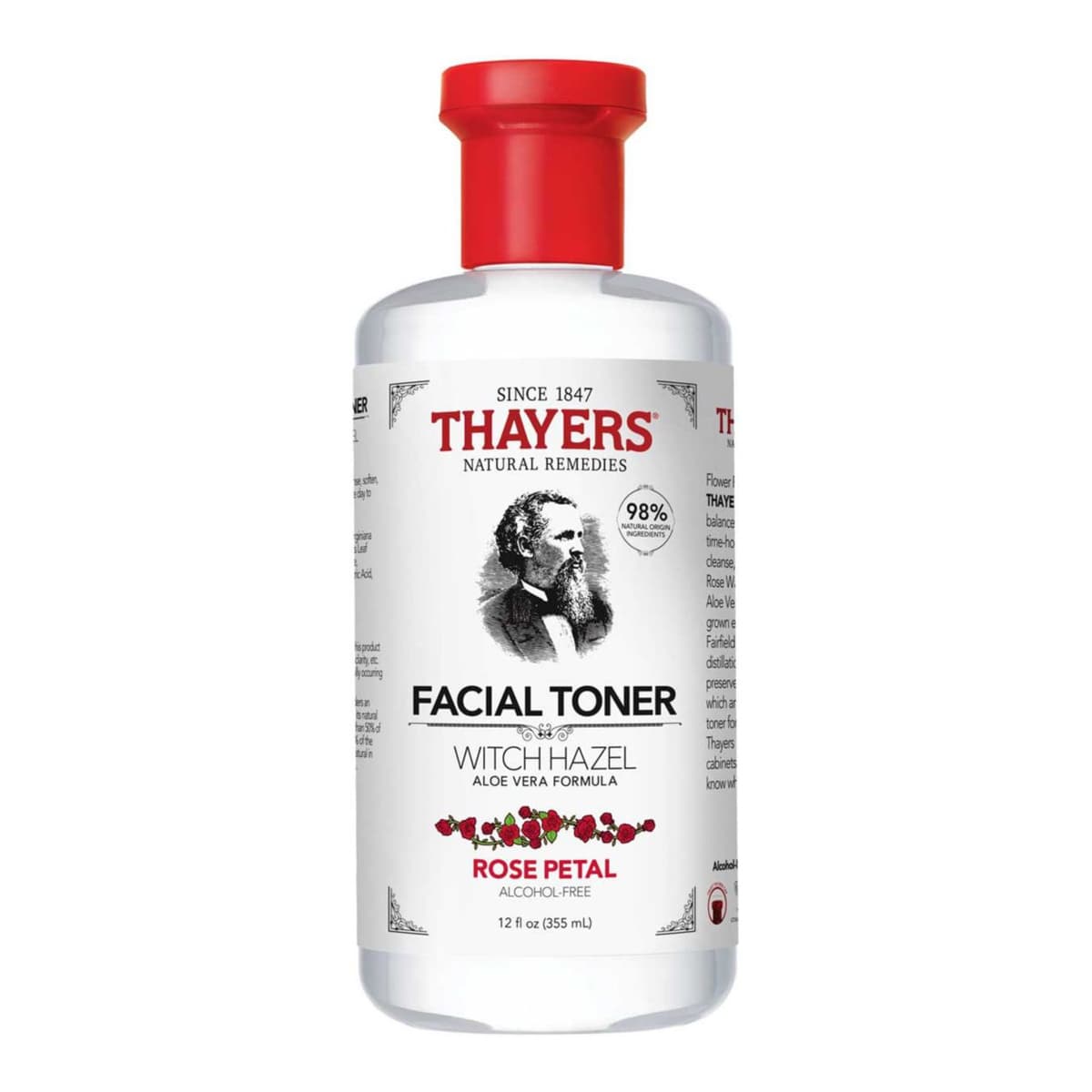 Hydrating Alcohol-free Facial Toners - Aloe Vera, Witch Hazel & Rose Petal