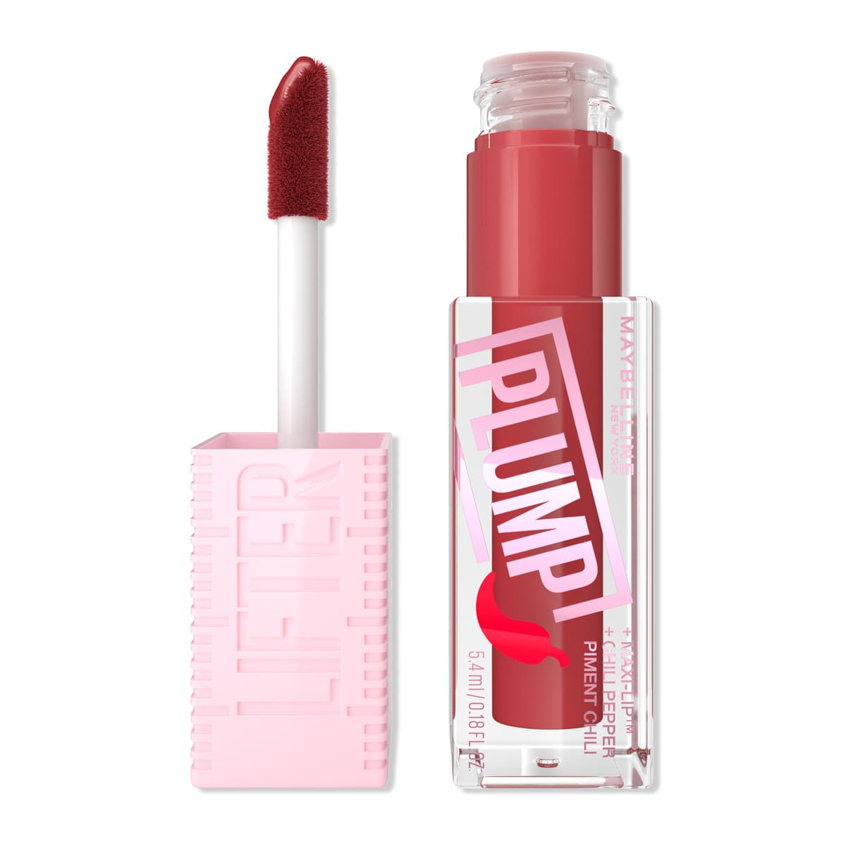 Lifter Plump Lip Plumping Gloss, Hot Chili