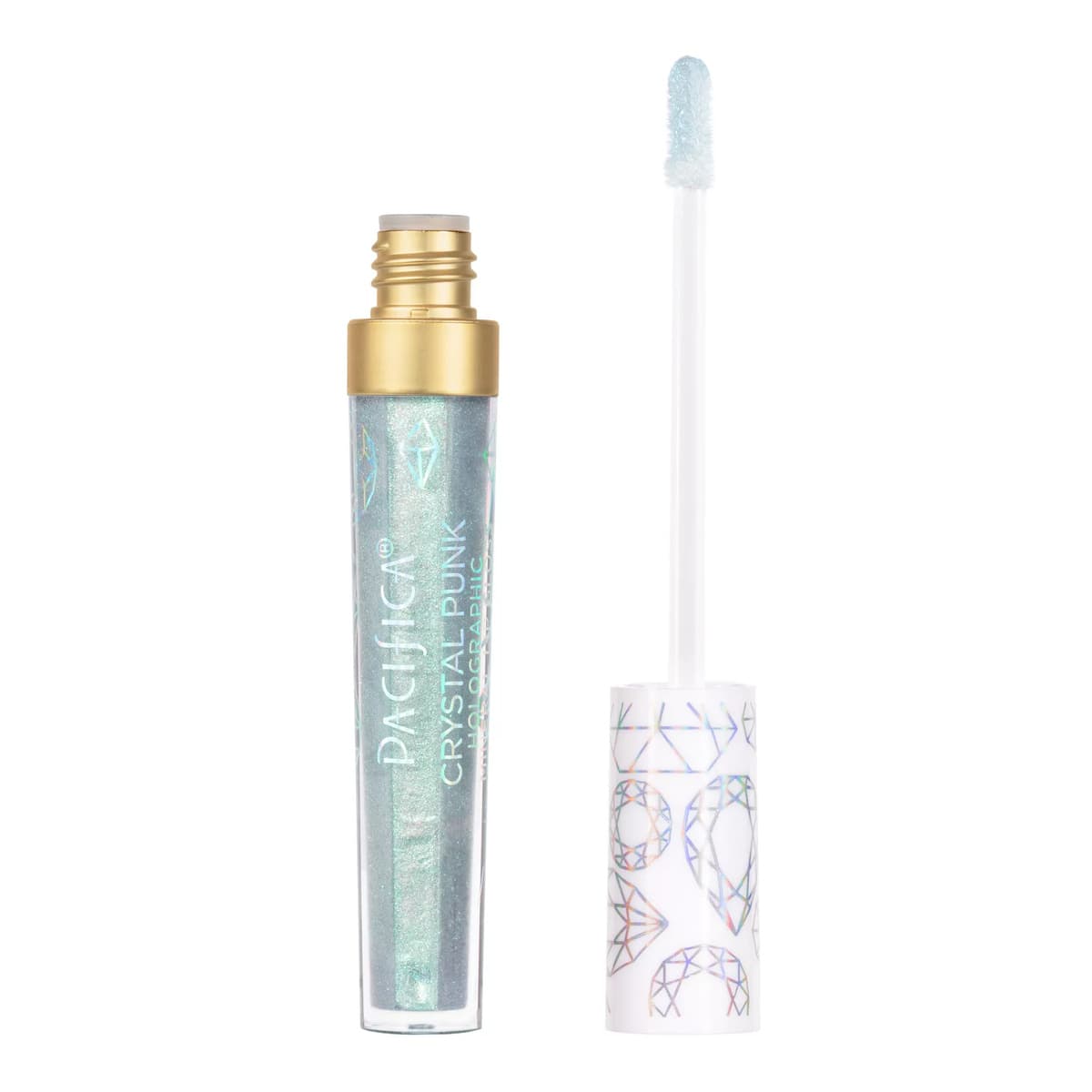 Crystal Punk Holographic Mineral Lip Gloss Cosmos