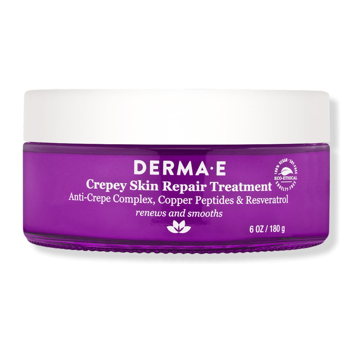 Crepey Skin Repair Treatment with Resveratrol