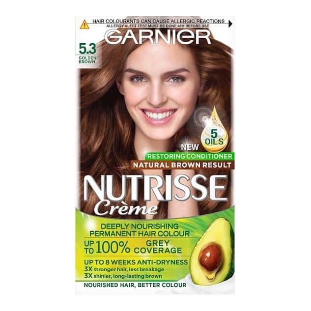 Permanent Hair Dye Golden Brown 5.3