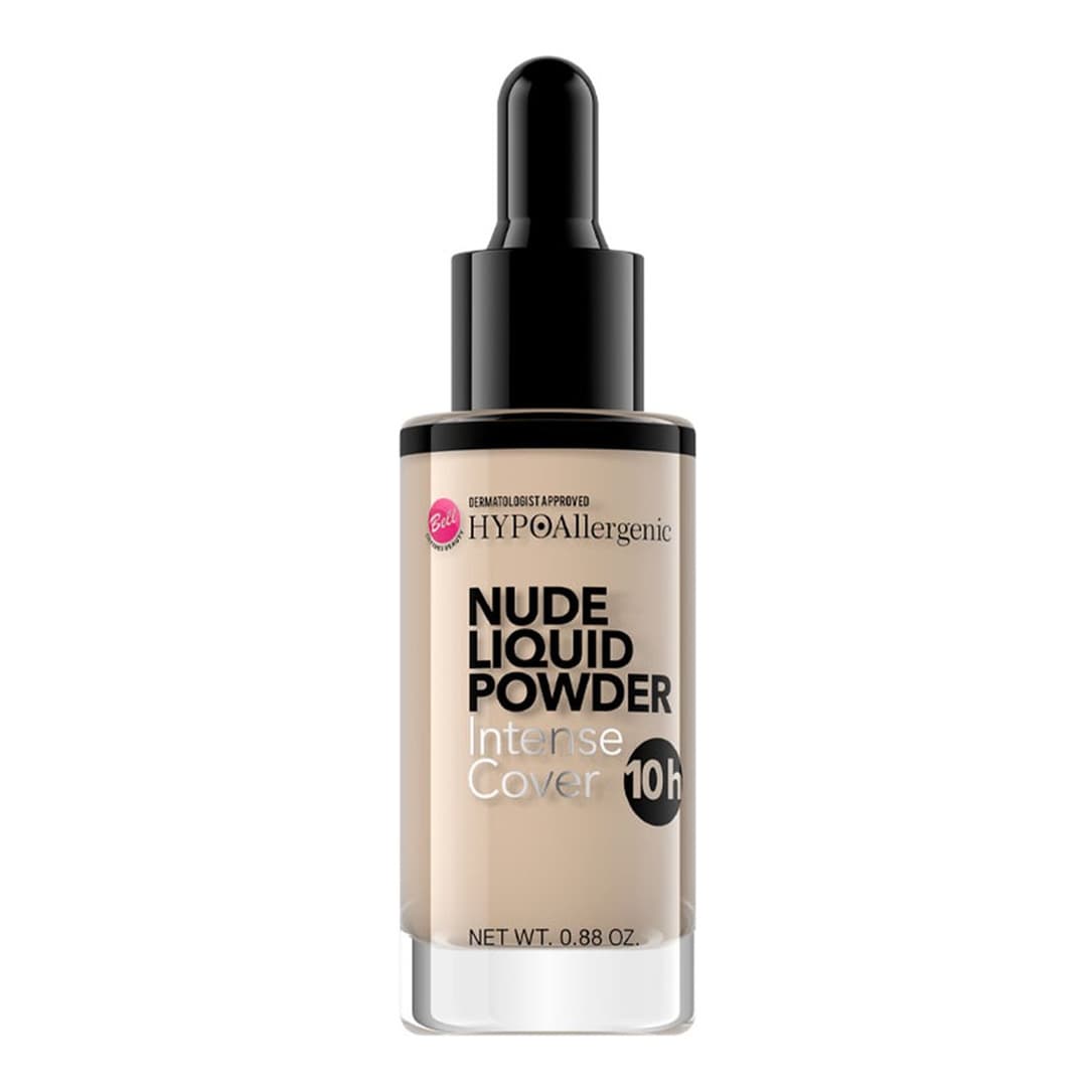 HYPOAllergenic Nude Liquid Powder Intense Cover 10h 03 Natural