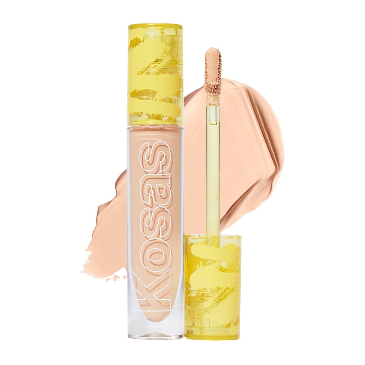 Revealer Super Creamy + Brightening Concealer with Caffeine and Hyaluronic Acid, Tone 3.8 N