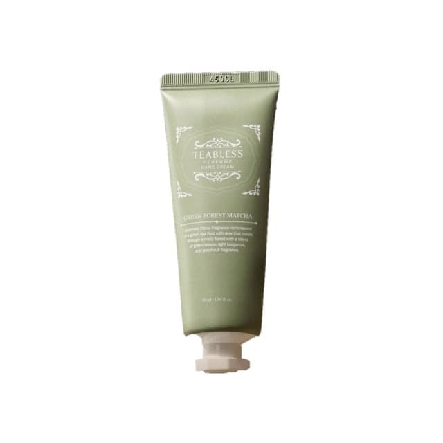 Teabless Perfume Hand Cream, Green Forest Matcha