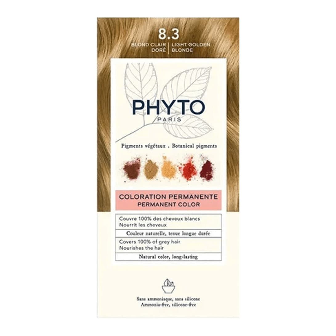 Permanent Color Shade 8.3 Light Golden Blonde