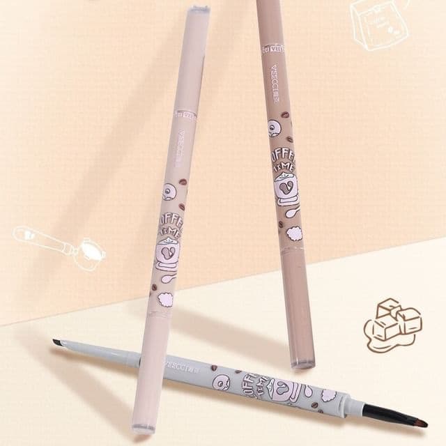Coffee Series Dual-Ended Eyeliner, S02# Caramel Brown