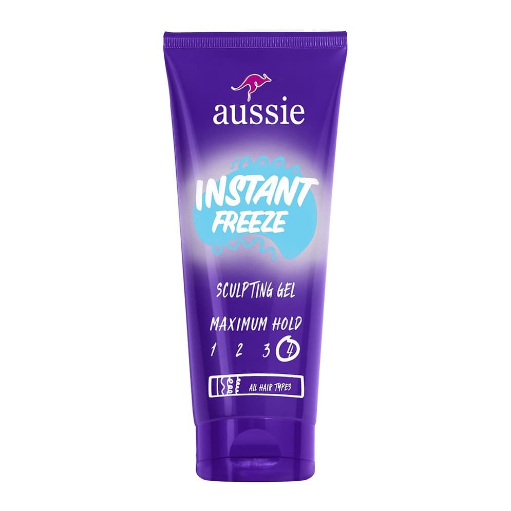 Instant Freeze Sculpting Gel for Curly Hair, Straight Hair, and Wavy Hair Citrus