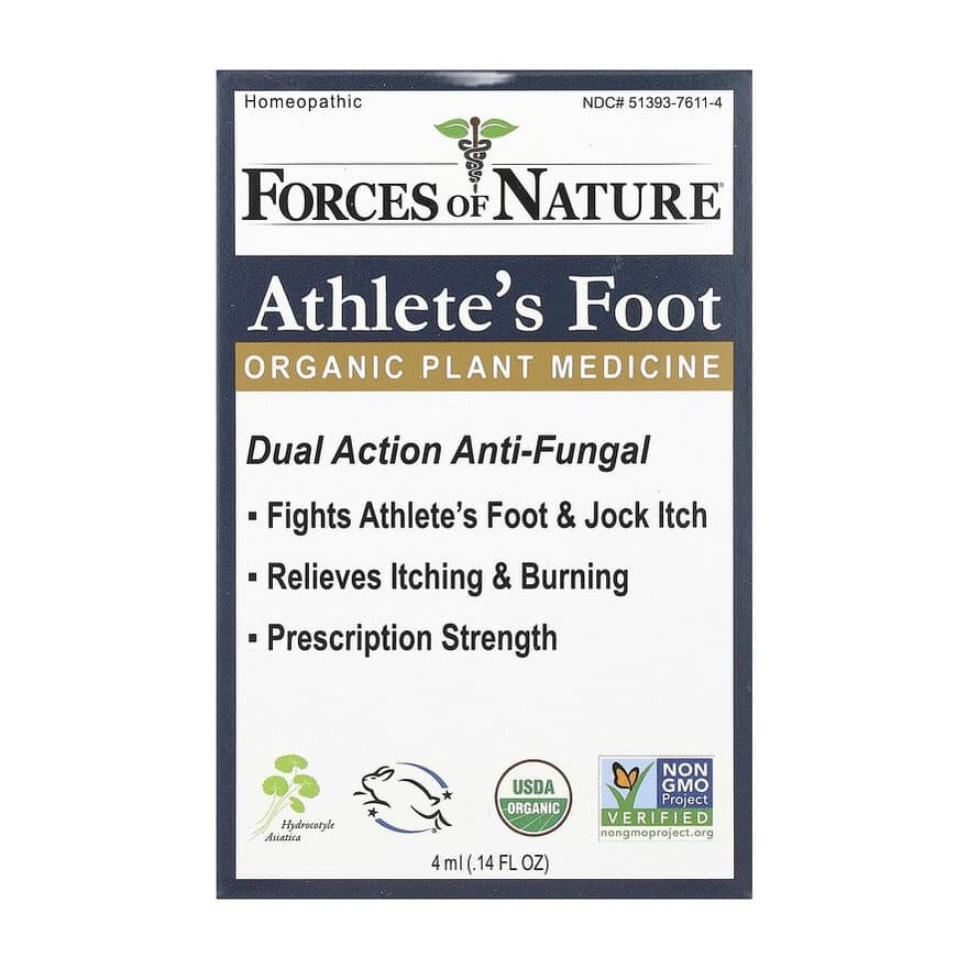 Athlete's Foot, Organic Plant Medicine