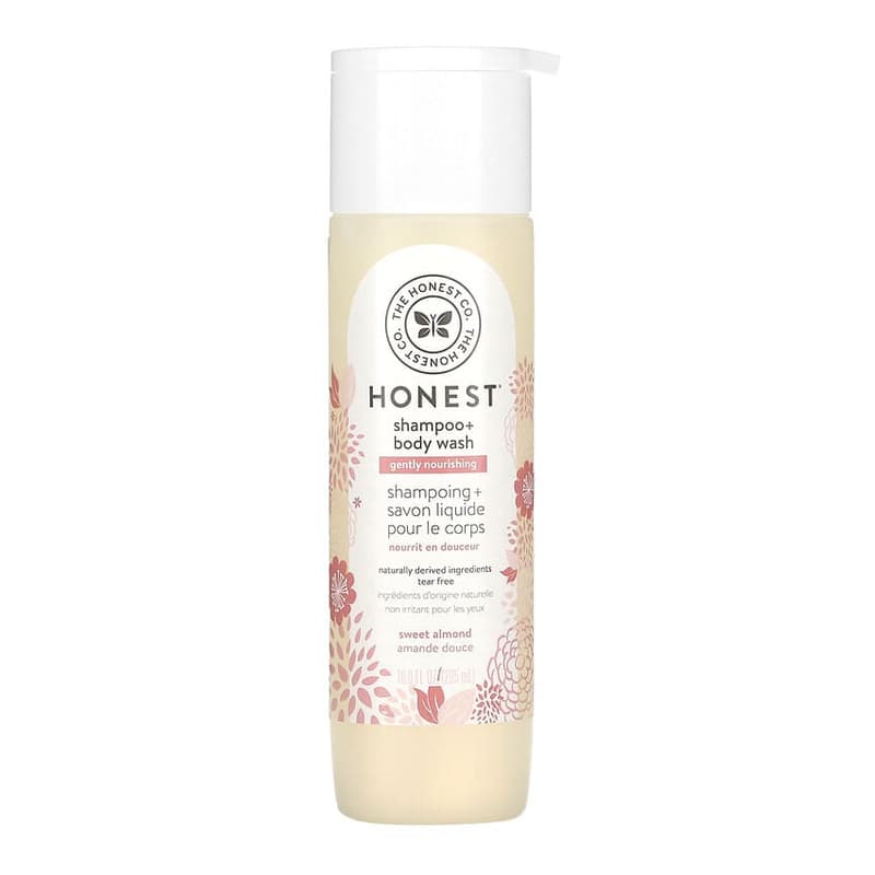 Gently Nourishing Shampoo + Body Wash, Sweet Almond