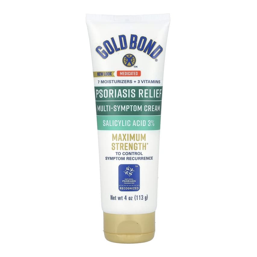 Medicated, Psoriasis Relief Multi-Symptom Cream, Maximum Strength