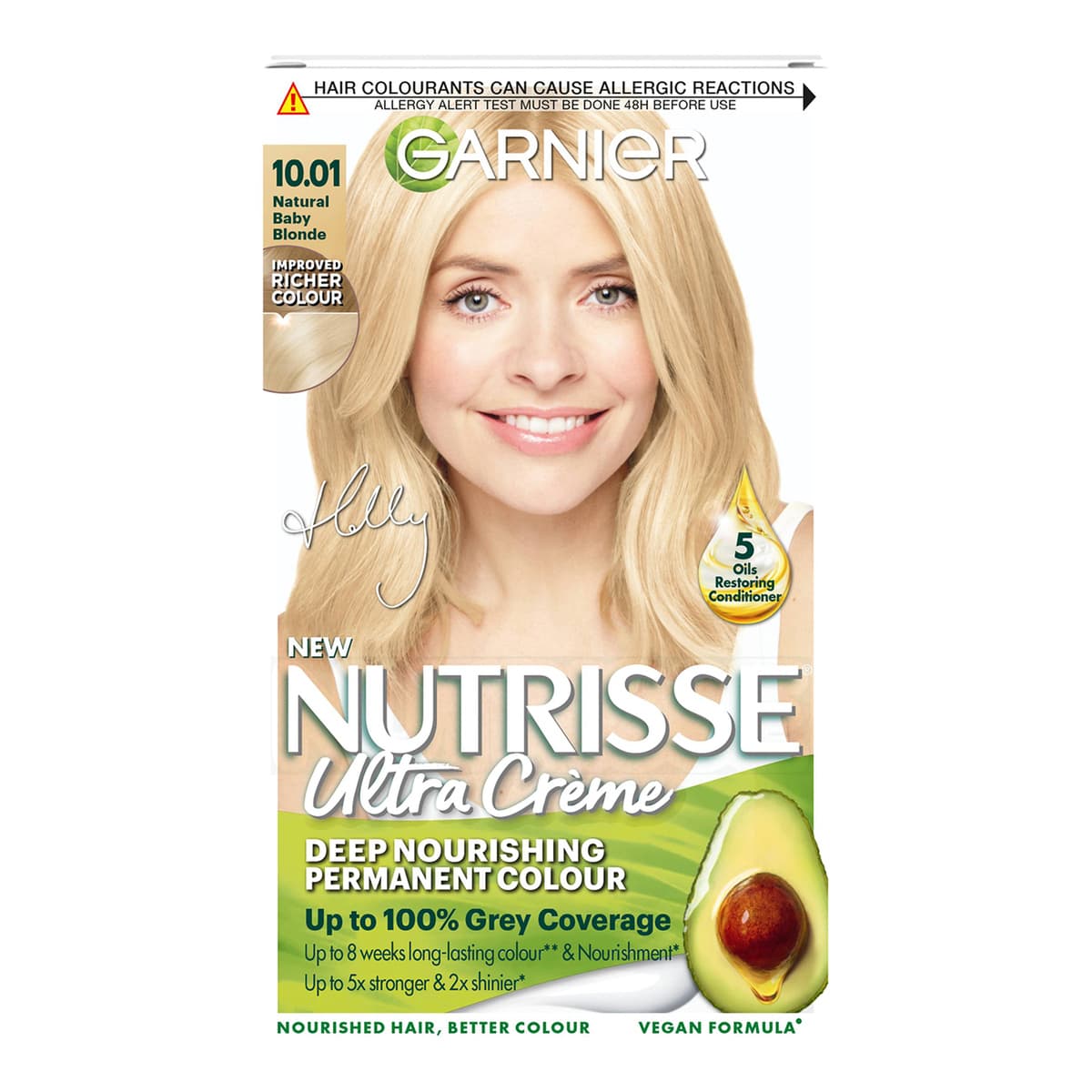 Nutrisse Permanent Hair Dye - 10.01 Baby Blonde (Holly's Shade)